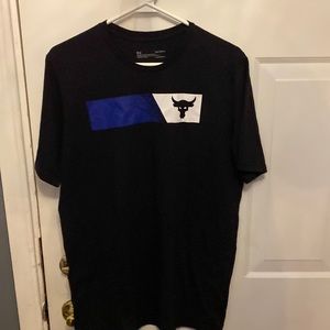 🍃SALE🍃 Under Armour Men's UA Project Rock Bull T-Shirt Black Size medium